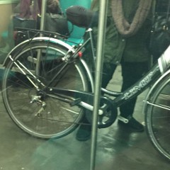 Totale verwarring om fiets in metro (update)